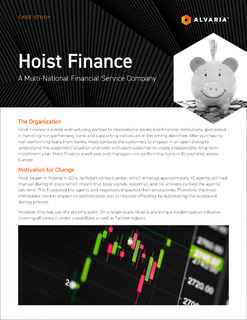 Hoist Finance: A Multi-National Financial Service Company