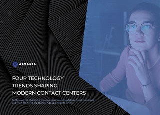 Four Technology Trends Shaping Modern Contact Centers