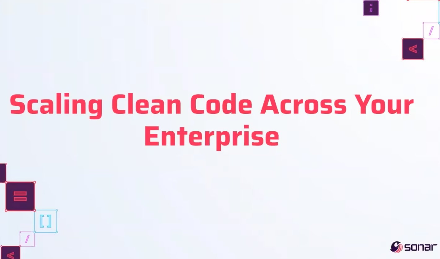 Scaling Clean Code Across Your Enterprise