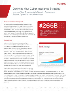 Optimize Your Cyber Insurance Strategy: Improve Your Organization’s Security Posture and Reduce Cyber Insurance Premiums