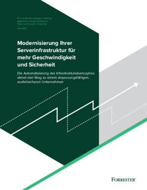 Modernisierung Ihrer Serverinfrastruktur für mehr Geschwindigkeit und Sicherheit