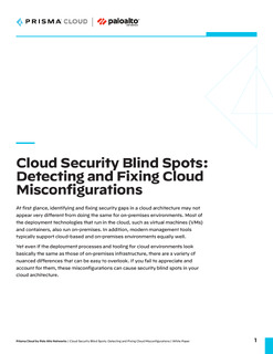 Cloud Security Blindspots: Detecting and Fixing Cloud Misconfigurations