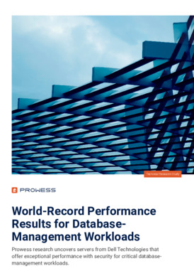 World-Record Performance Results for Database-Management Workloads