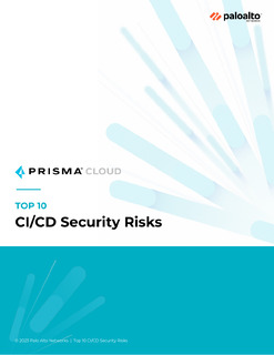 Top 10 CI/CD Security Risks: The Technical Guide