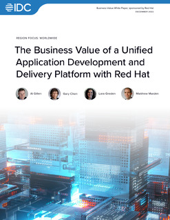The Business Value of a Unified Application Development