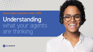 Alvaria Agent Experience Index | 2022