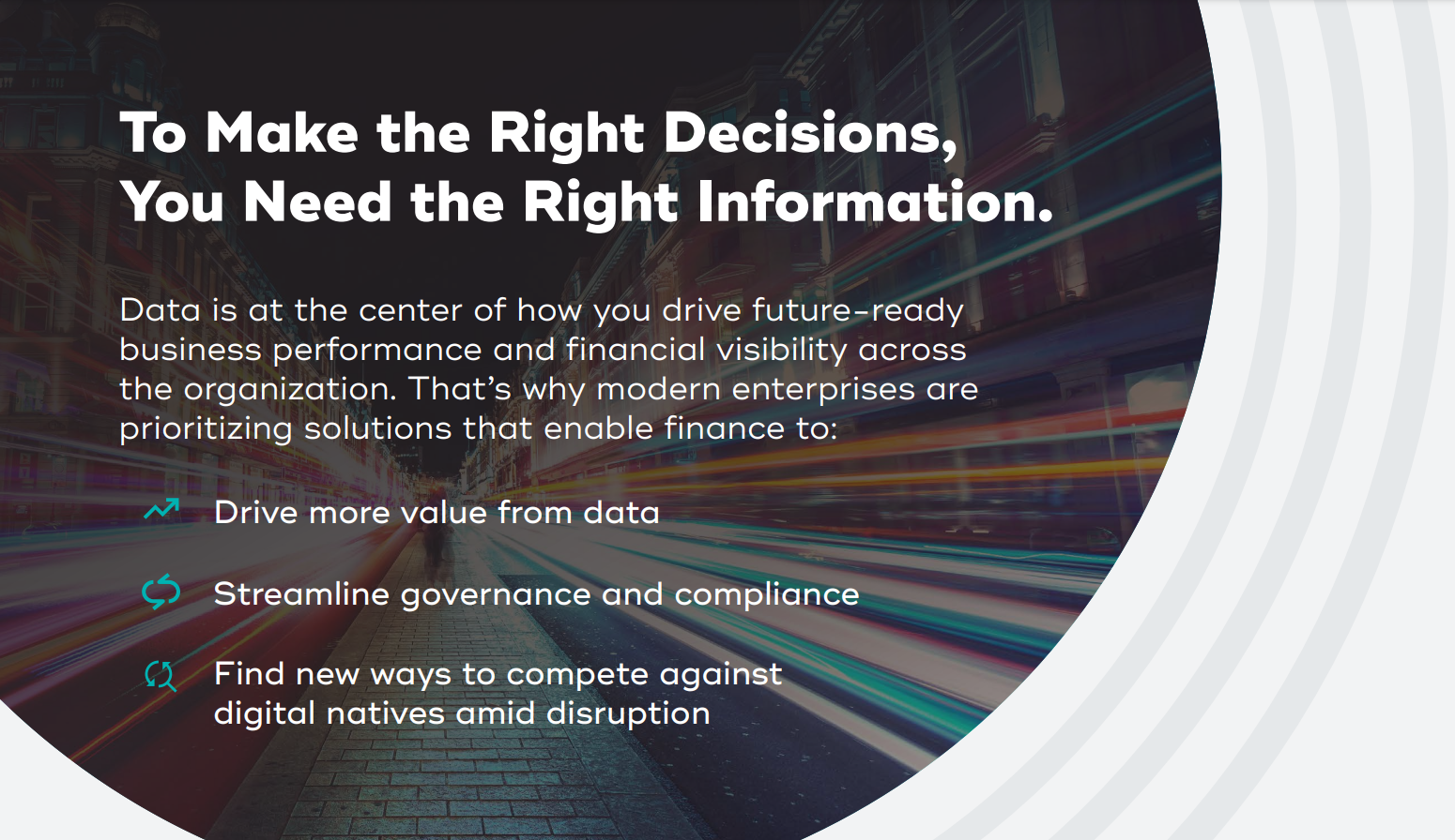 Financial Visibility: Driving More Informed Decisions