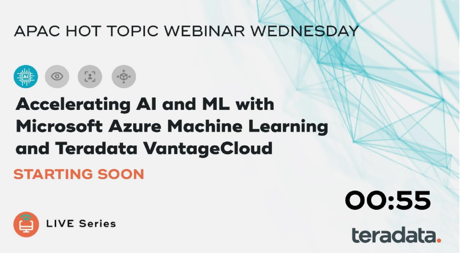 On-demand webinar: Deploy Analytics at Scale with Teradata Vantage Cloud and Microsoft Azure Machine Learning