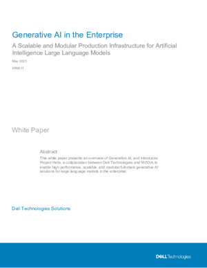 Generative AI in the Enterprise